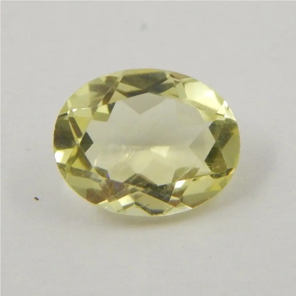 LOVELY! HEART CHECKER CUT LEMON QUARTZ