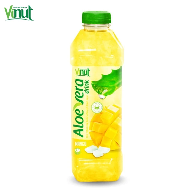 330ml VINUT Canned aloe vera drink Mango flavor Aloe vera drink wholesale Manufacturer Aloe Vera Mango Flavor