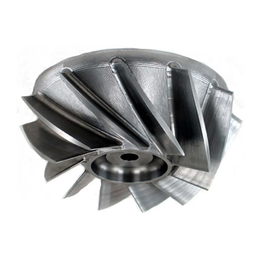 Титановые детали для рабочего колеса вентилятора CNC, детали для рабочего колеса