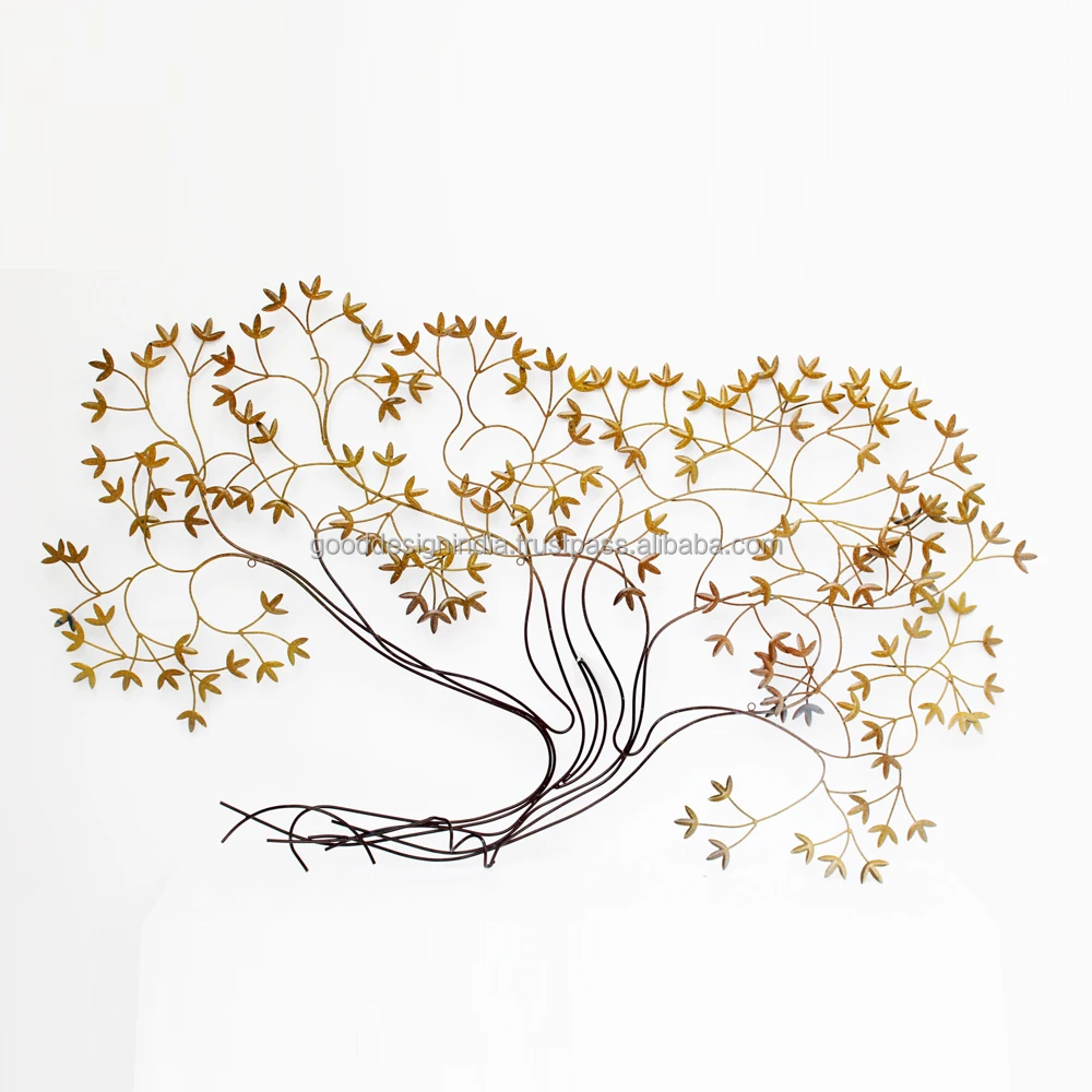 Best Wall Decor Item and Home Decor Wall Hanging Item Tree Design Metal Wall Art