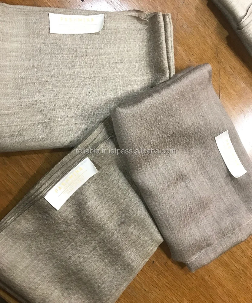 Natural colours pure Cashmere Pashmina scarf shawl stole