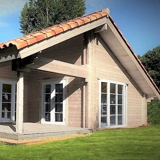 Foot Print Log Cabin Low Carbon Villa Sentry Box Guard House Hotel Shop Office Workshop Plant