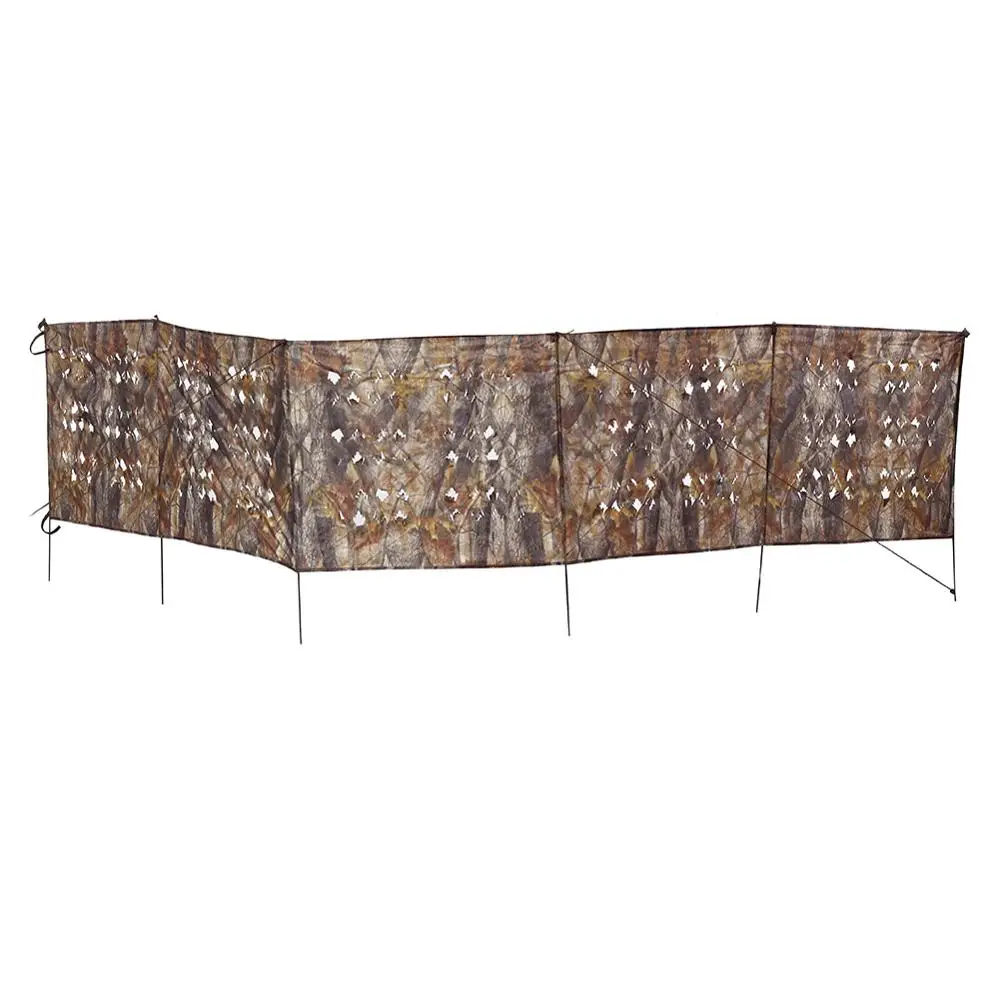 Woodland Camo Netting Camping Military Hunting Shooting Net Fence