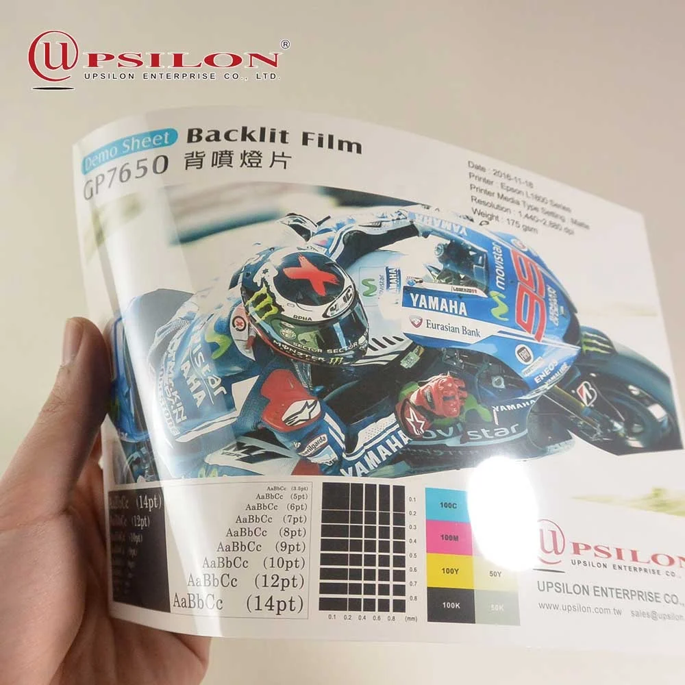 AD Perfect Digital A4 Size Inkjet Lightbox Backlit Film