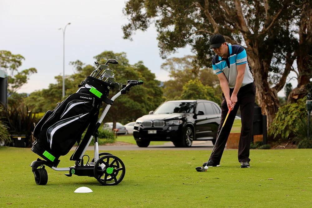 
ZIPPY Golf front suspension 360 swivel wheel remote control golf trolley 