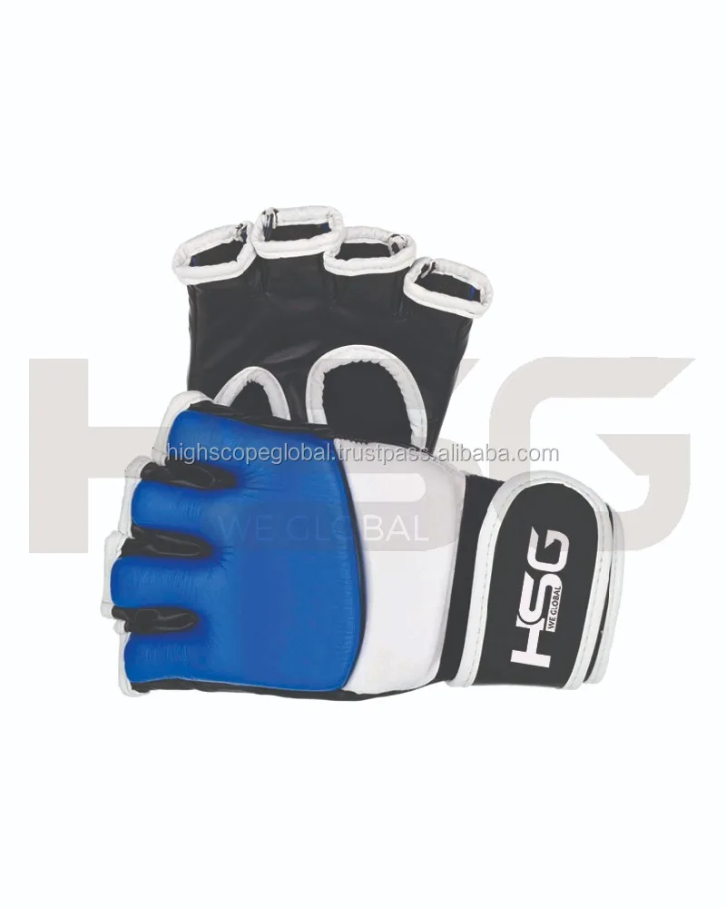 Professional MMA Gloves PU Leather Gym Fitness Sports Punching Fight Sparring and Training Gloves