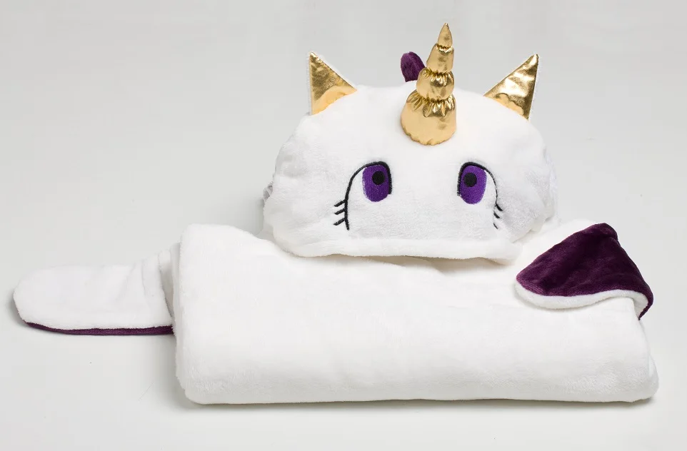 
KANGURU UNICORN FLEECE BLANKET FOR KIDS 