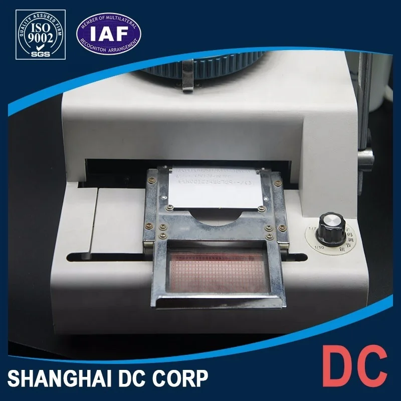 Low Price High Quality Manual PVC Plastic Card Embossing Machine