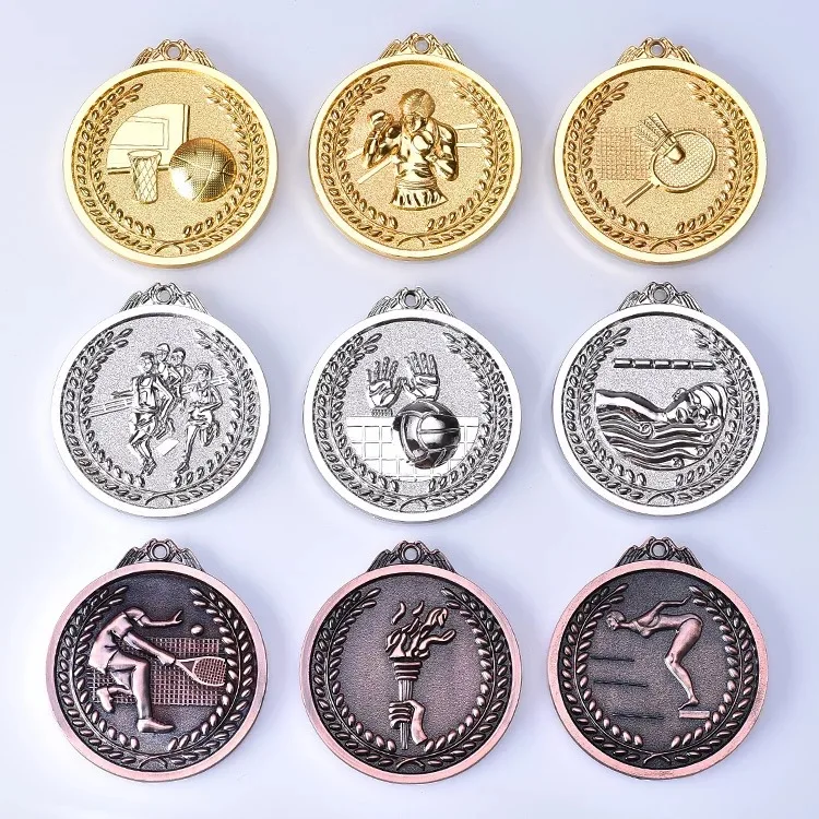 Promotional cheap custom metal medal with Customized Logo Design