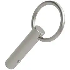 Quick Release Detent Pins Ball Lock Pin Various Materials-Steel Brass Zinc Alloy Titanium Carbon Steel Zinc Plated Polished