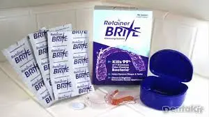 
Dentsply Retainer Brite 96 Tablets 3 Months Supply Teeth Oral care cleaning tablets Retainer Brite 