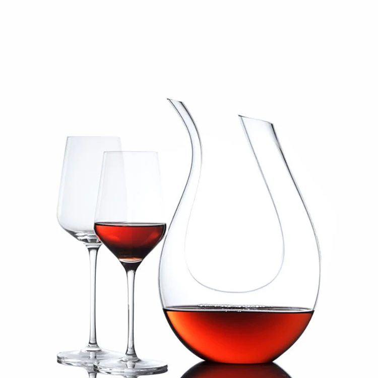 
1500ML Hand Blown Crystal Wine Glass Decanter Set Glass Wine Decanter Set Crystal Decanter 