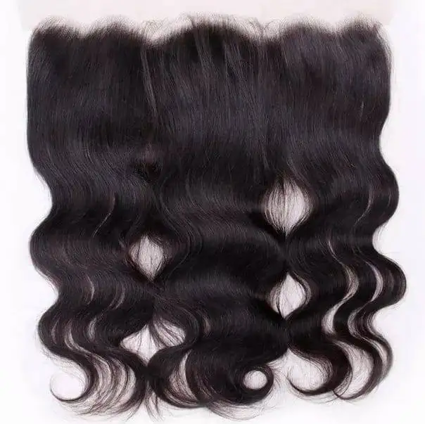 
Virgin Remy Indian Hair Silk Base Closure With Baby Hair 