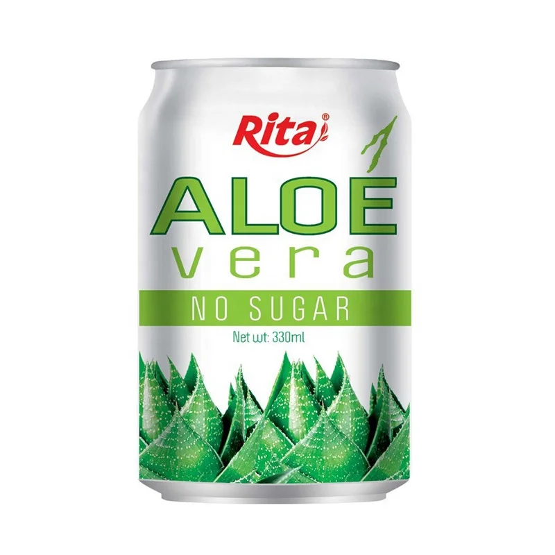 Vietnam Exporter Health Drink Premium 330 ml Canned Aloe Vera Juice Supplier