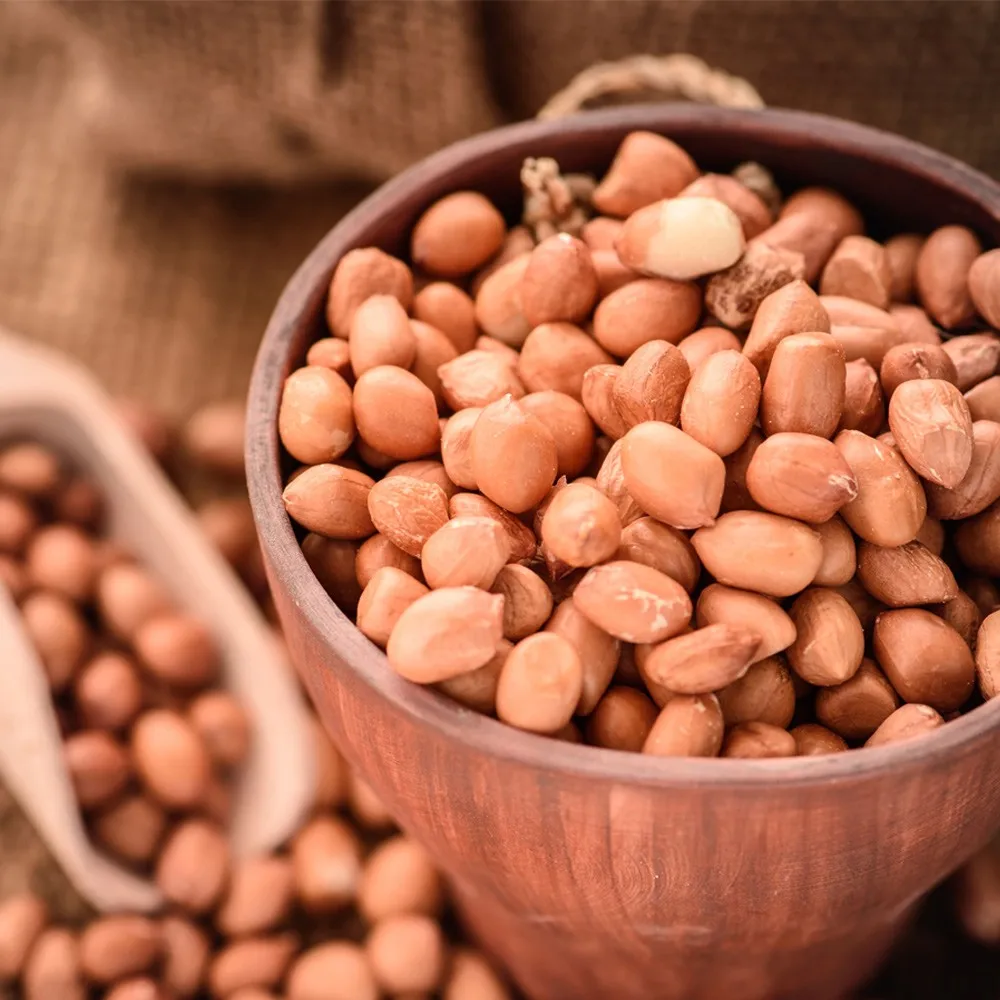 100% чистое количество толстых арахисовых зерен