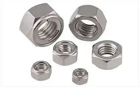 Direct Factory Supply CNC Machining Hexagon Lock Nuts Hex Metal Nut for Export at Wholesale Price from Indian Supplier