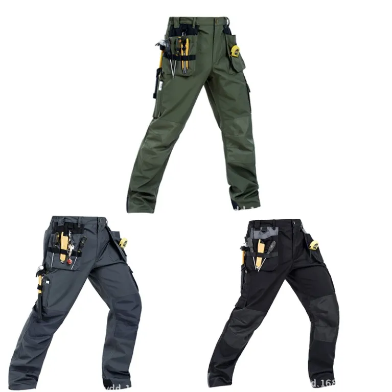 Working Cargo Pants Multi Pockets Worker Mechanic Workwear Wholesale Cargo Pant For Mens