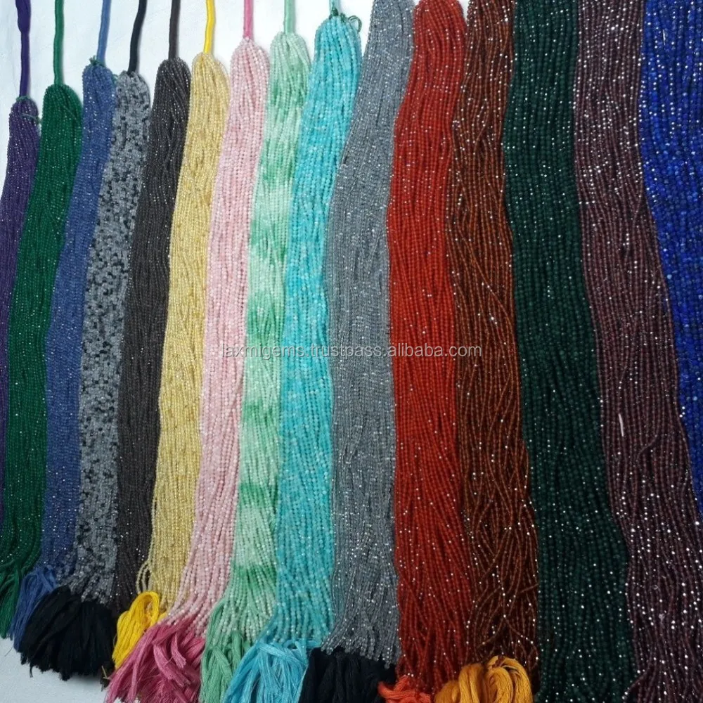 Stylish Ruby 925 sterling silver Rhodium Plated Rosary Chain Gemstone Beads Necklace Jewelry