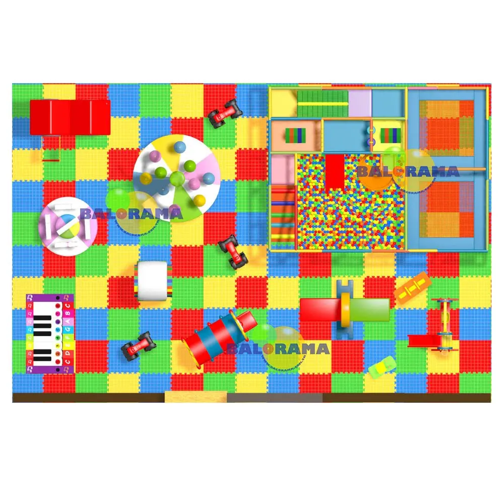 150 Sqm Kids Soft Play  Indoor Playground