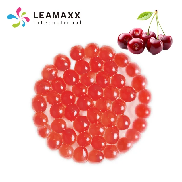 Хит продаж Боба чай с молоком вишня чистый 15 шариков для мгновенного приготовления Тайваньского пузырчатого чая оптовая продажа