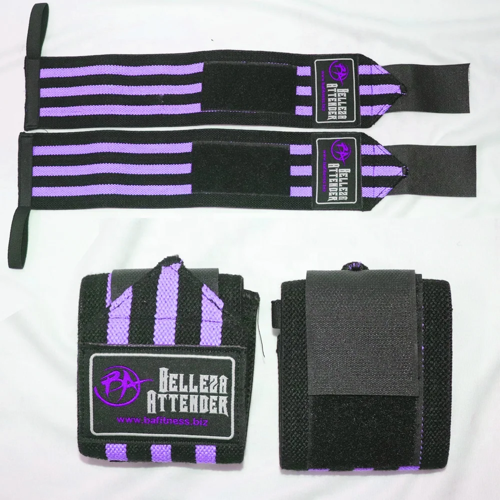 Bodybuilding wrist wraps different strength Extra Heavy Duty Weightlifting Wrist Wraps