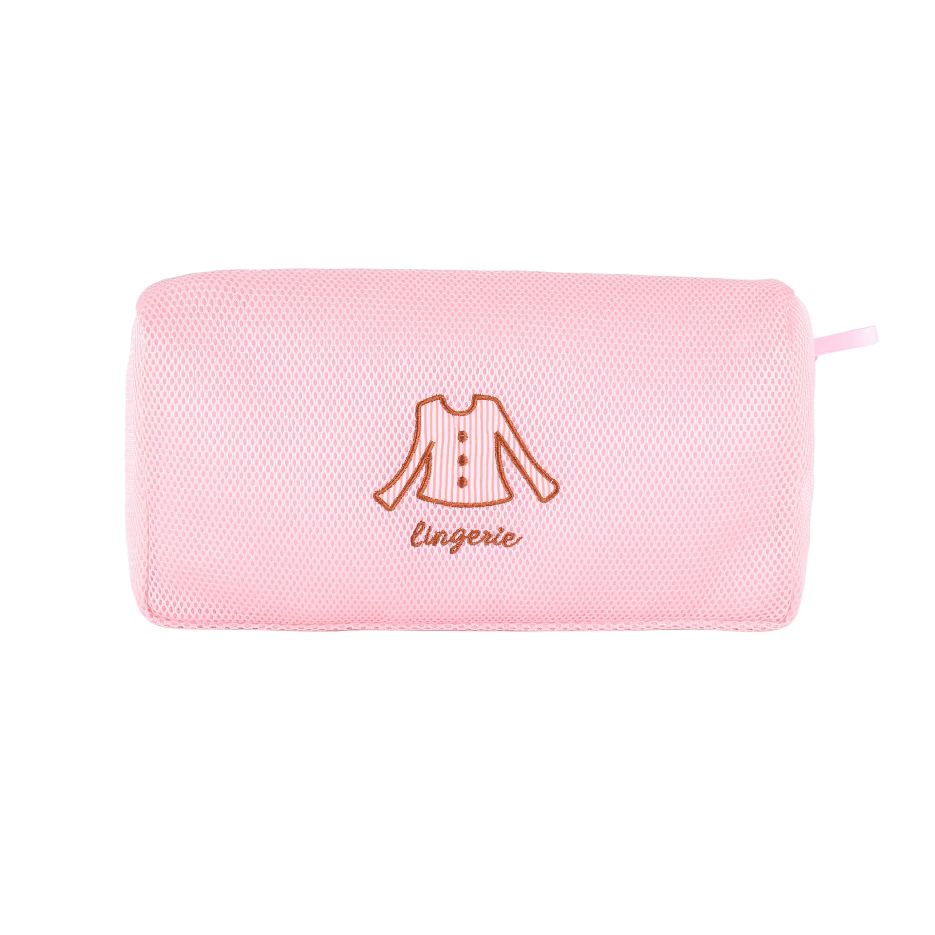 
Yuanda polyester durable laundry bags solid pink fine mesh laundry bag 5pcs set polyester laundry bag 