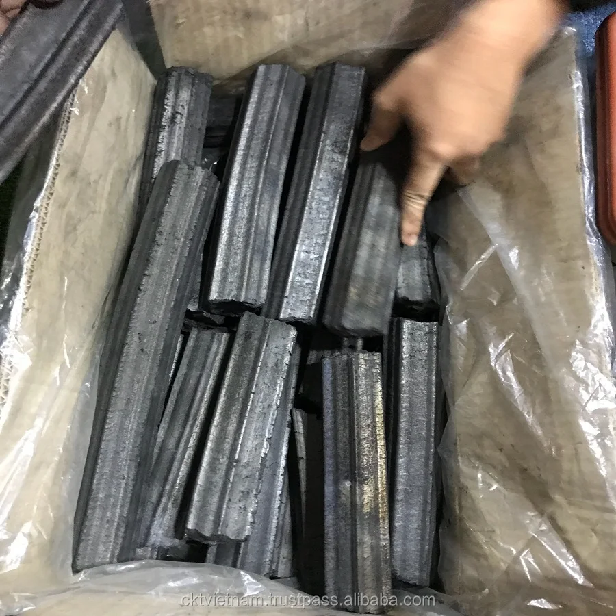 
Hexagonal Shape Sawdust Briquettes Charcoal/VIETNAM 