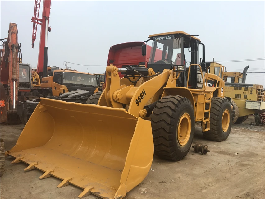 used CAT 966H original cheap price wheel used cat used loader good condition