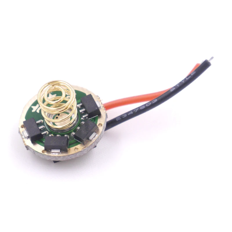 12x 7135 1/3/5 Mode 4200mA 17mm Driver flashlight Circuit Board 4.2A MCU For 10W XML L2 T6 U2 U3 V2 V5 V3 LED