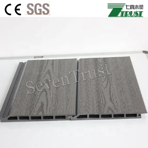 156x21mm Outdoor factory price WPC composite wall cladding