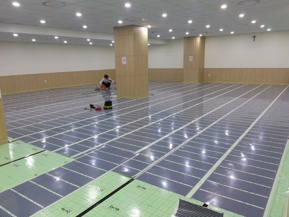 KOREA BEST Infrared Film PTC Heating Floor Efficient and Easy to Use Cost Reduction Eco-friendly Heating