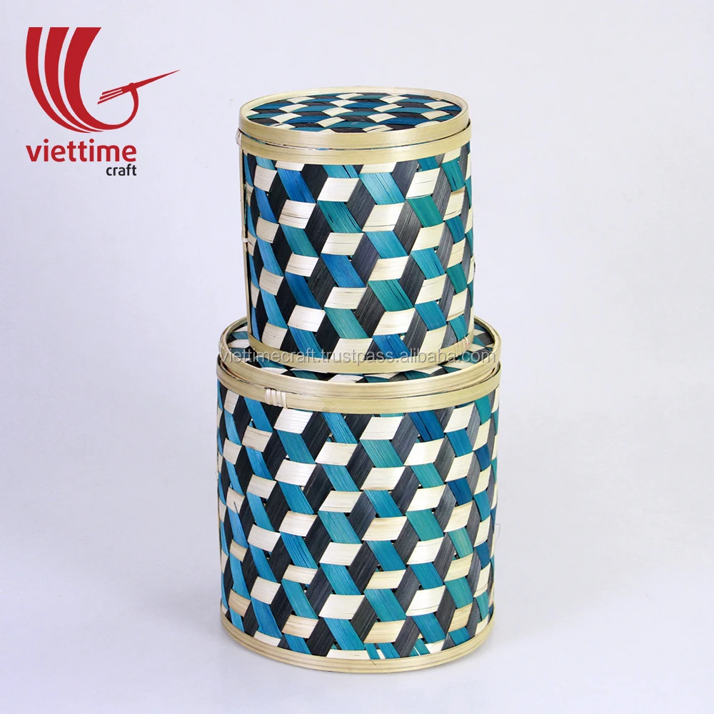 Hot Best Selling 2022 Product bamboo storage box for Tea Set Of 2/ bamboo gift box wholesale