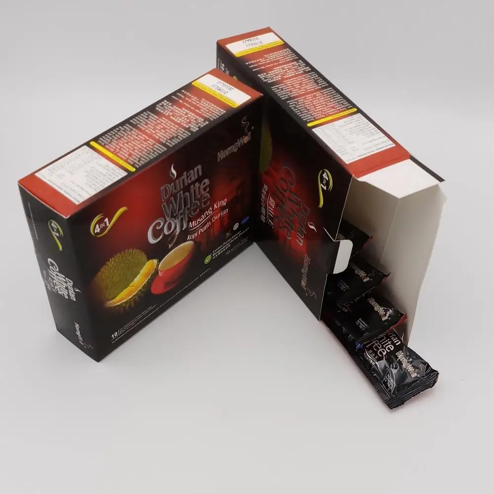 
4 In 1 Malaysia Premium Famous Durian White Coffee 