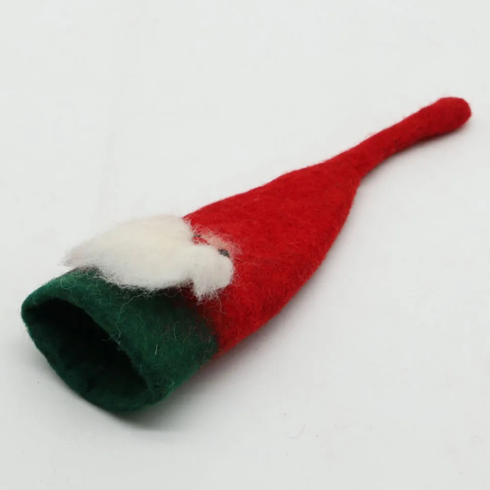 CDO-004, Christmas Felt Toy Hand Puppet for Kids, Home Decor and Festivals, Made in Nepal by Skilled and Talented Women Artisans