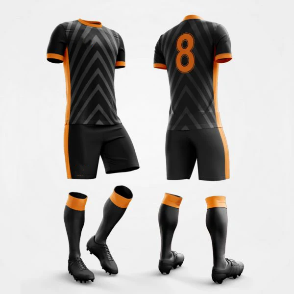 Football uniform set wholesale custom soccer jersey set fully sublimation soccerkit with custom logo custtom design M786