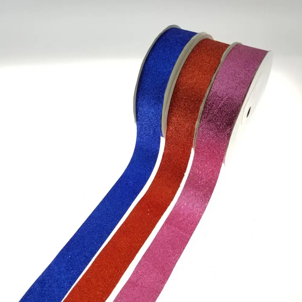 Разноцветный Блестящий галстук-бабочка с эластичной петлей, светящаяся в темноте лента для косметического Бабочка для бутылки