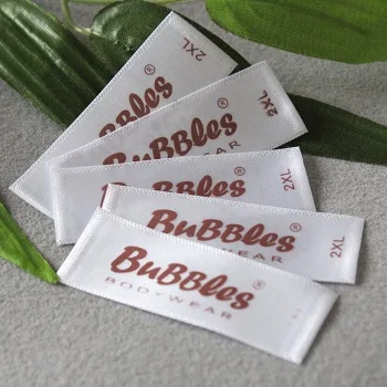 Care Label Nylon Taffeta Label Ribbon /Satin label Tape