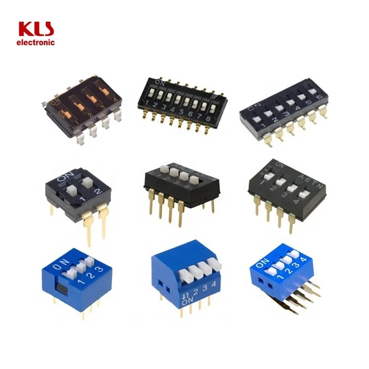 Good quality 190 KLS brand 3 pin smd dip switch