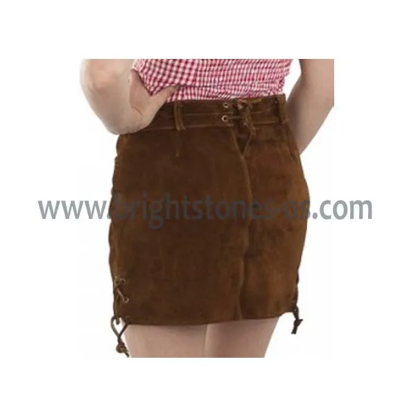 
Women Oktoberfest Lederhosen Short 