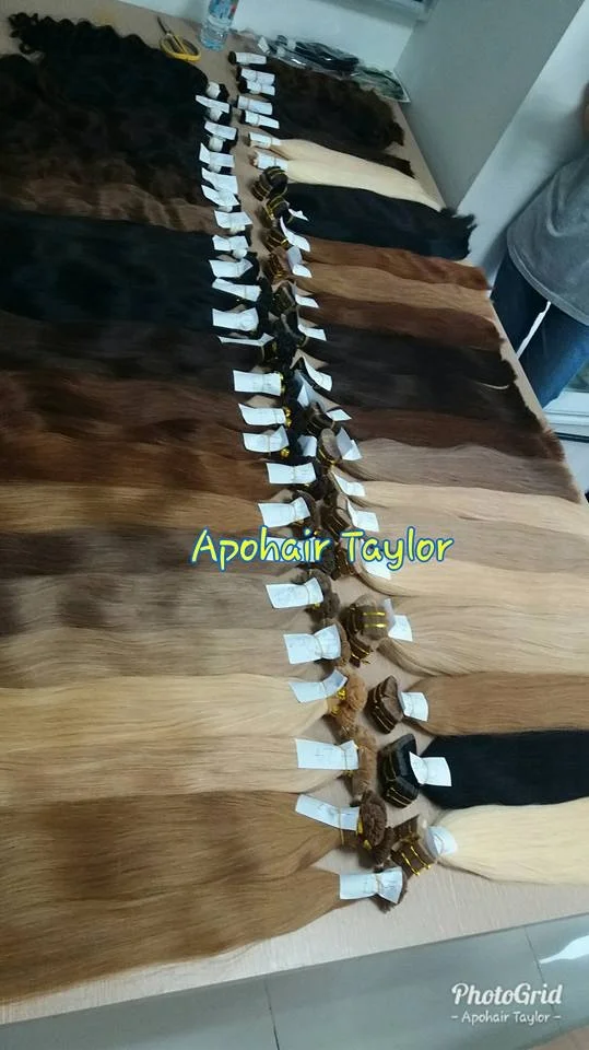 100 % human hair, smooth, straight Vietnam virgin human hair extension