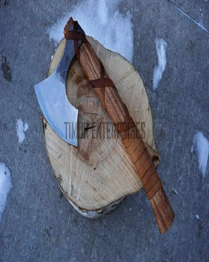 HANDMADE 5160 STEEL VIKING AXE TOMAHAWK FOR  VIKING FUNCTIONAL AXE V-0004