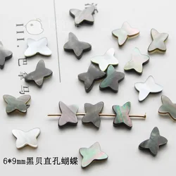 6*9mm wholesale shell pearl butterfly shaped shell natural mother of pearls