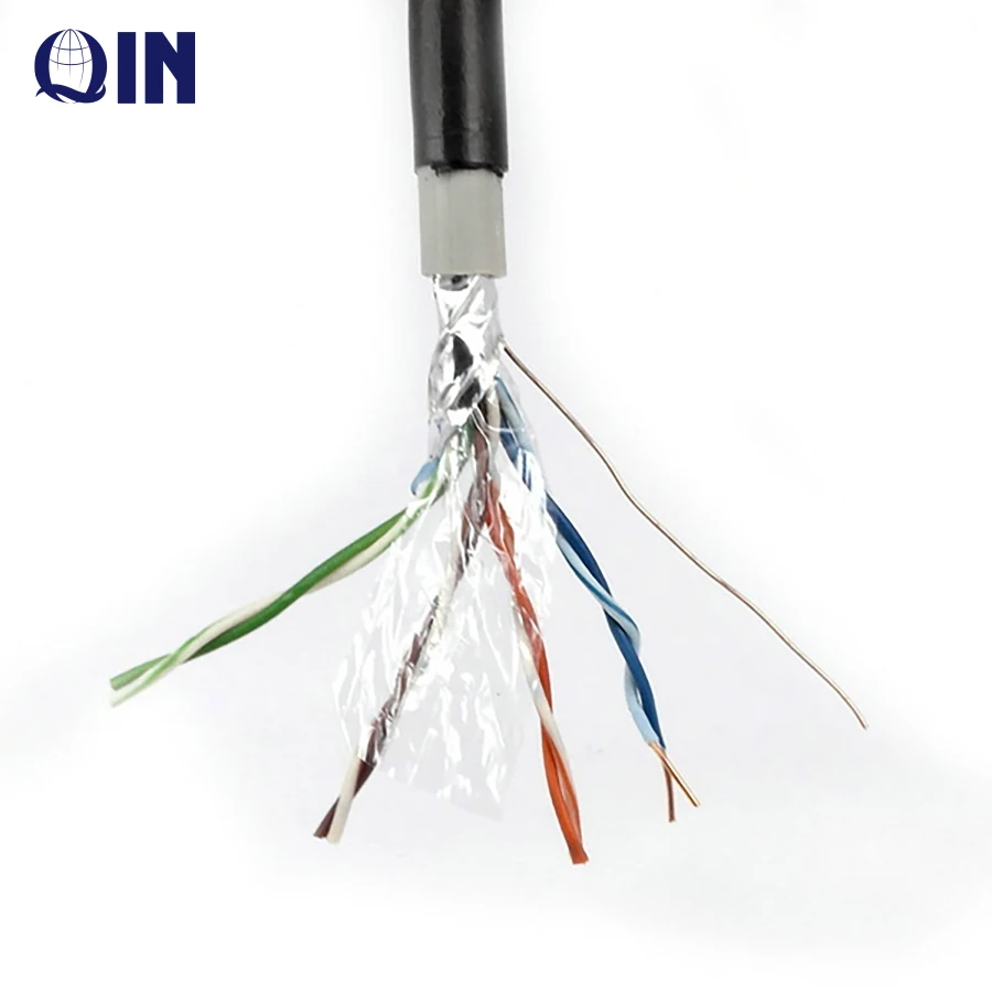 Qin Manufacture with best price Lan Cable/Network Cable Cat5e Cat6 UTP/FTP/SFTP Cat5 Network Cable