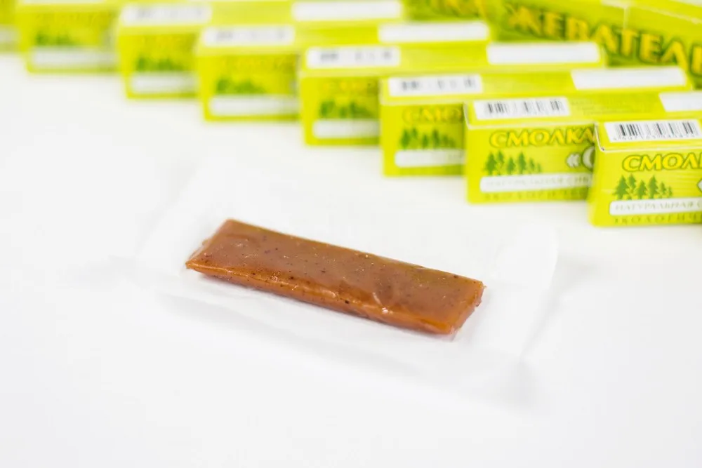 
SAAT Russian Sugar free Larch and Cedar Medical Chewing Gum 