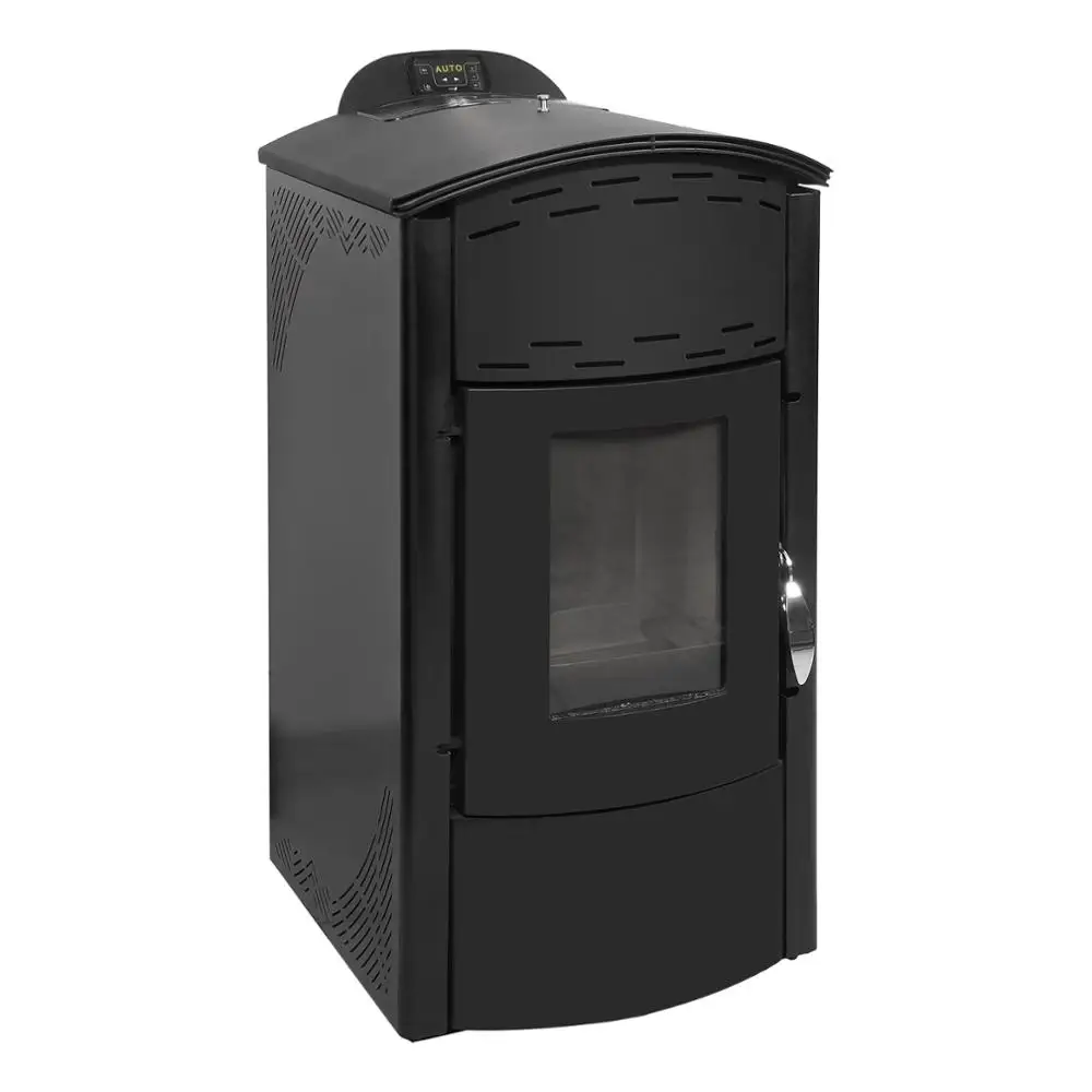 
16,1 kW European Quality Wood Pellet Burning Stove with Water Jacket | 92,6% Efficiency (Gekas Stoves - AMANDA diva) 