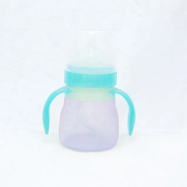 
Высококачественные силиконовые бутылочки для кормления детей с логотипом на заказ, без БФА, PES PP PPSU 