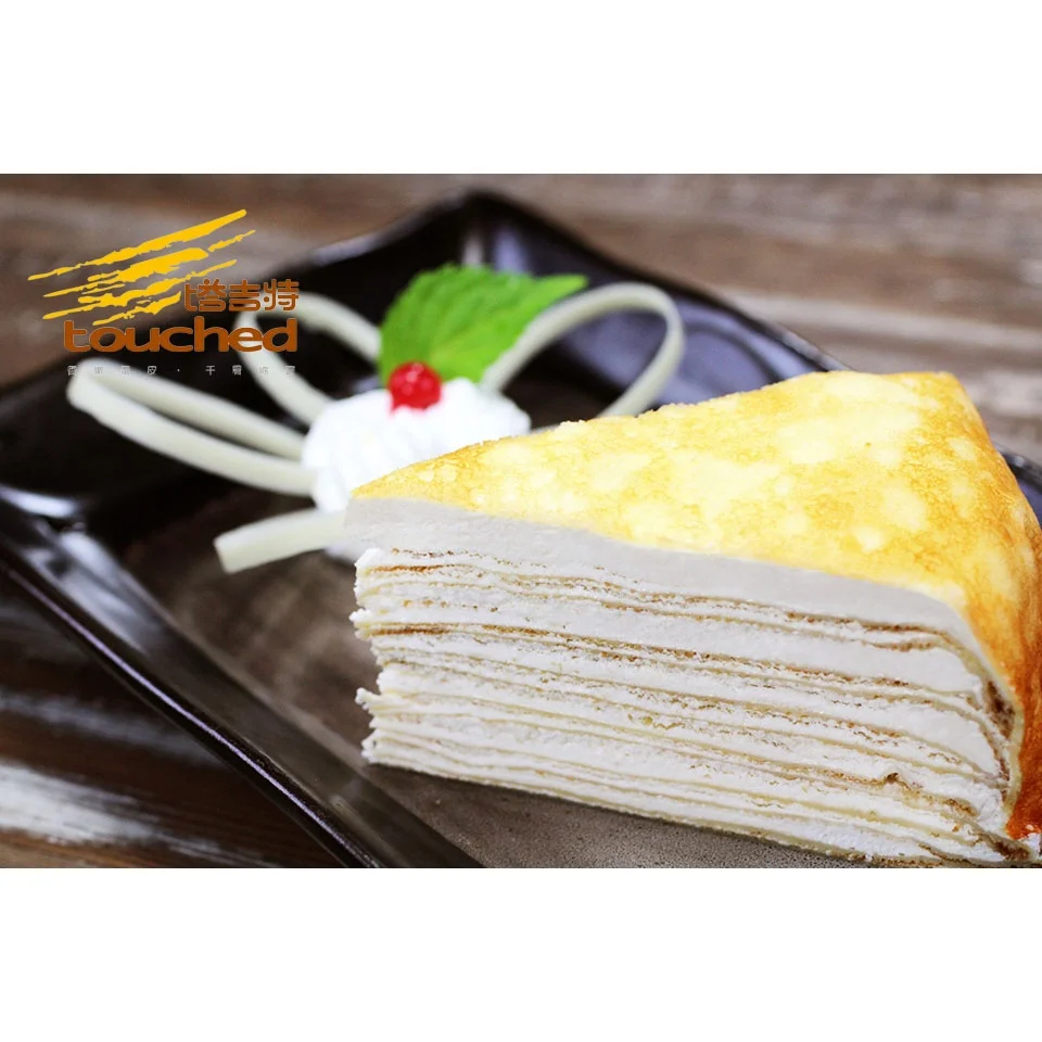 Горячая Распродажа задел 8 дюймов Бейли молока hand-made Mille креп торт