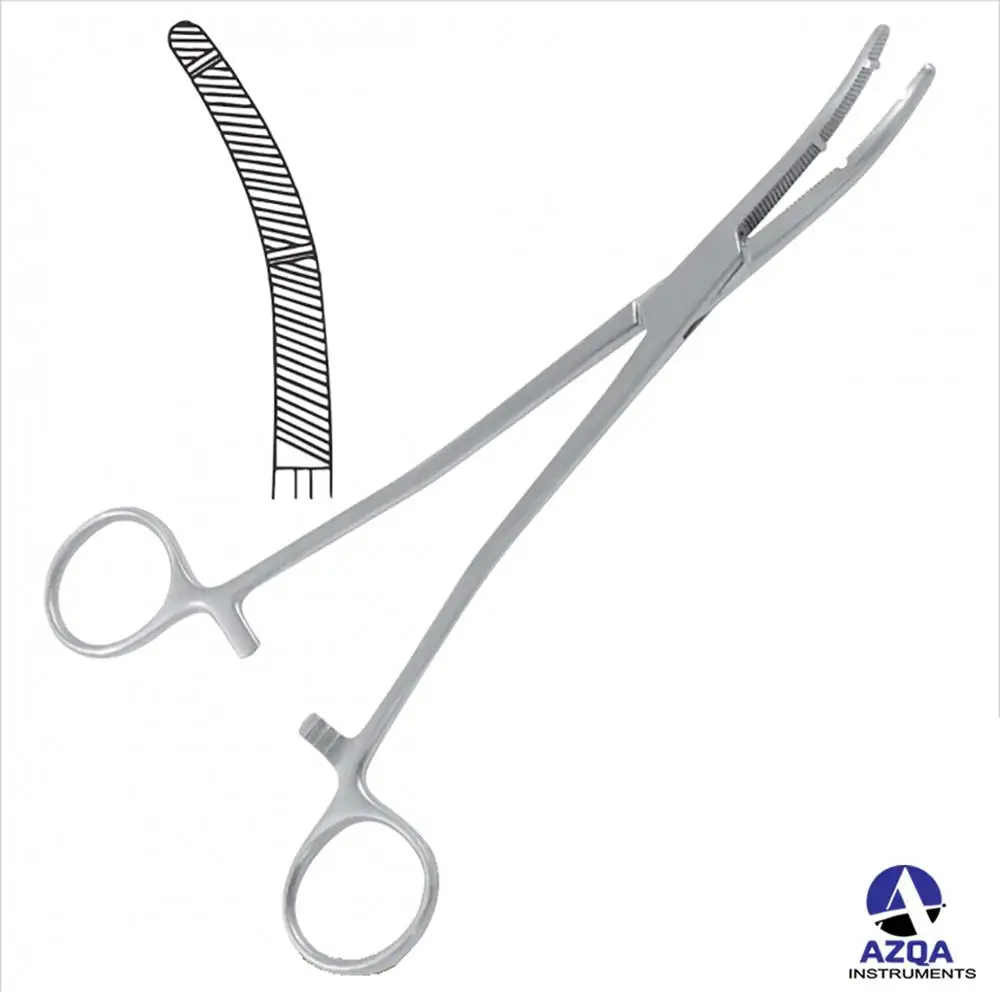 PARAMETRIUM Straight Curved Dental Surgical Vet Instruments Stainless Steel Haemostatic Forceps Halsted Mosquito Forceps Vet