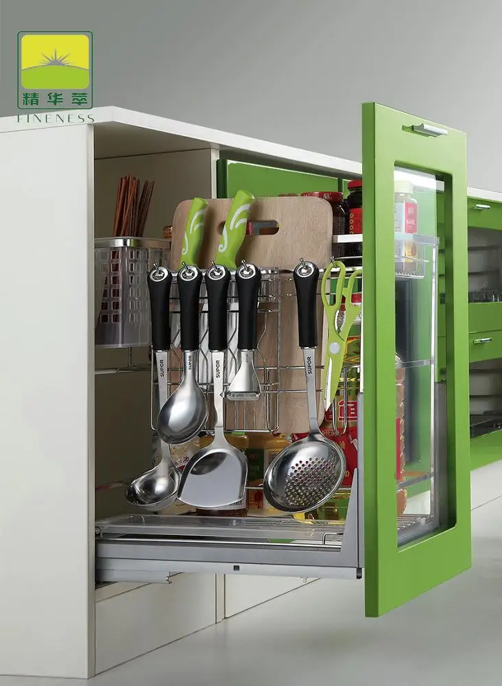 
Hot sale! China wire storage Pull out stainless steel kitchen cabinet drawer 