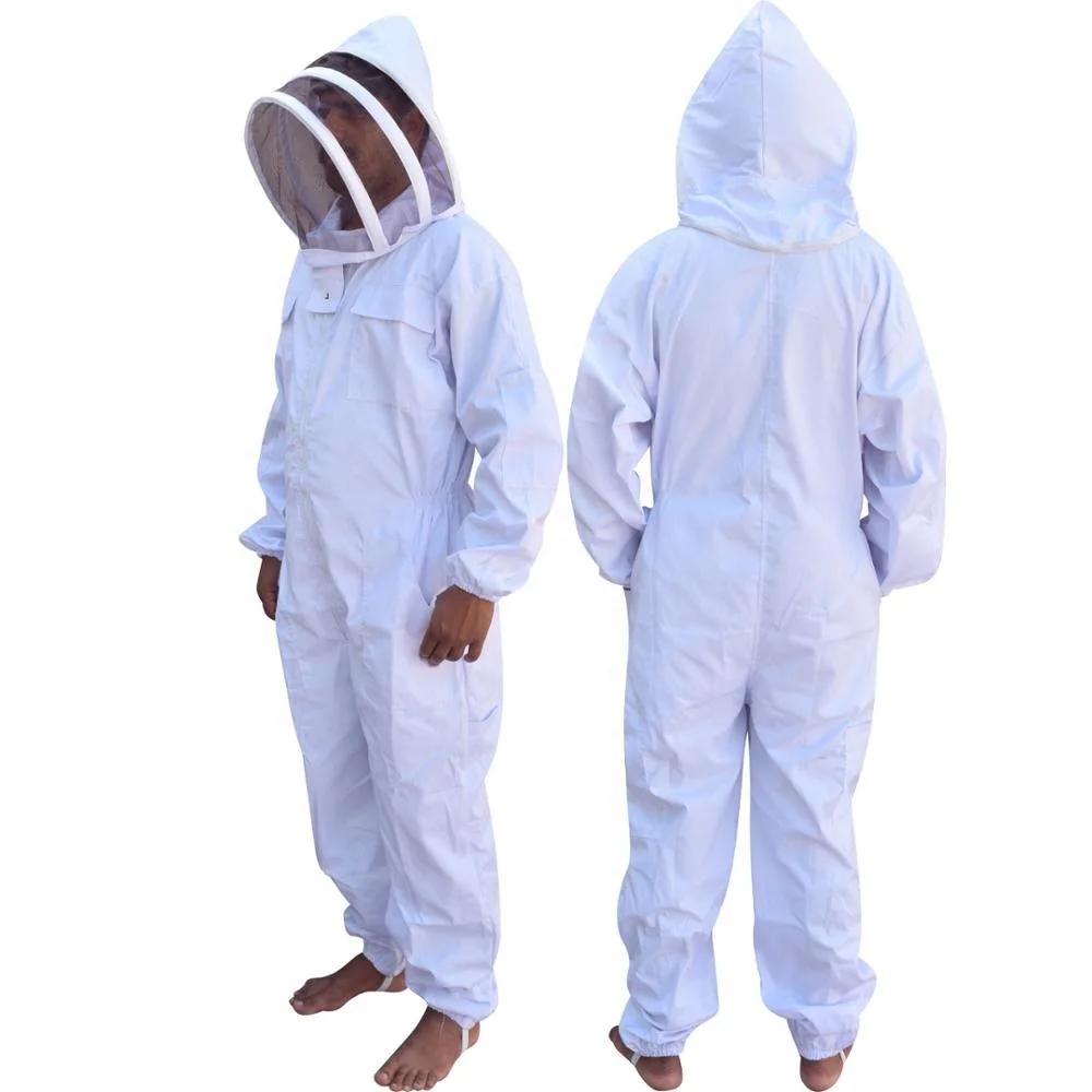 
High Quality Beekeeping Cotton Suit With Fence Veil - Protective Suit - Bee keeper Equipments - Beekeeper Clothing BK-01 